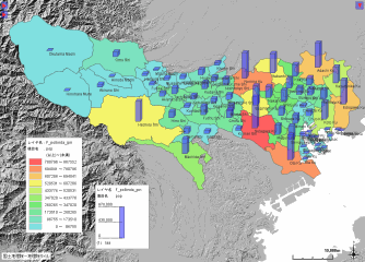 地球地図日本－東京都行政界