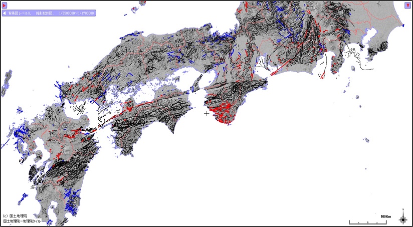 日本の断層